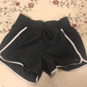danskin grey athletic shorts